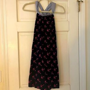NEW Girls J Crew Cotton dress w anchors